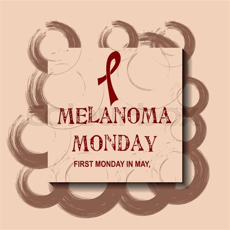 Melanoma Monday | Stock vector | Colourbox