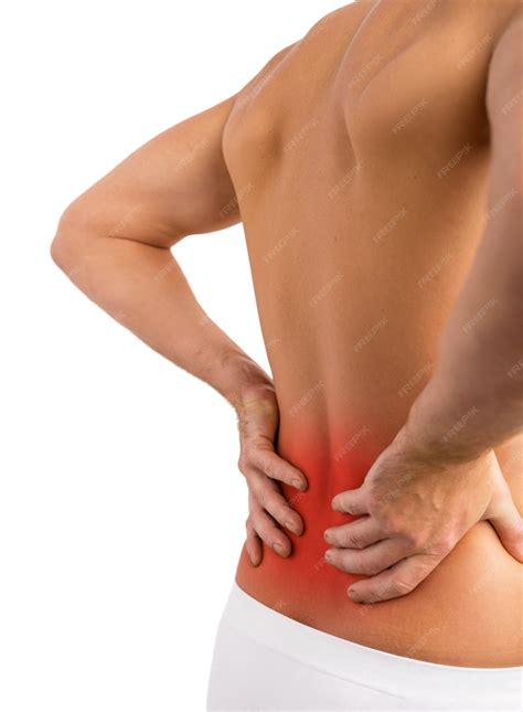 Premium Photo | Man having lower back problems