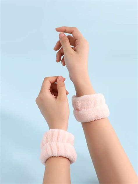 Face Washing Wristbands-Absorbent Wristband For Washing Face, 1 Pair ...