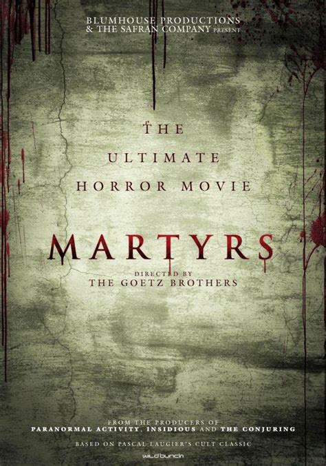 Images: Martyrs Remake Poster Released