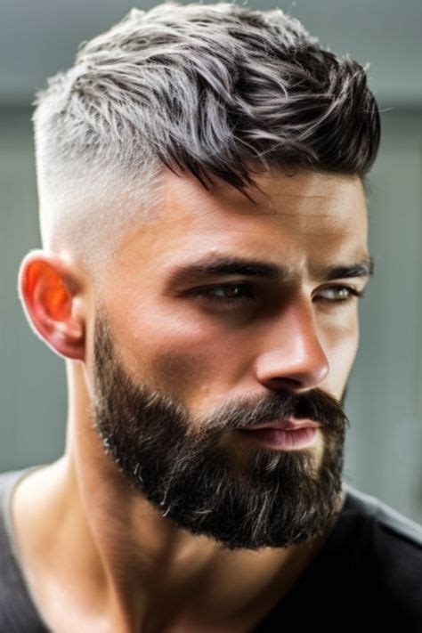 44 Magnificient Haircut for Men with Beard Ideas
