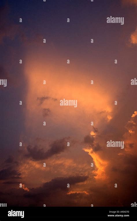 Burning Sky 1 Stock Photo - Alamy