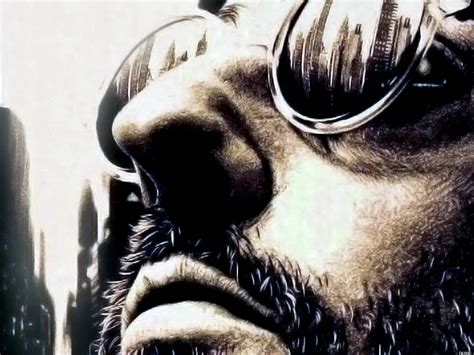 Leon The Professional Art Glasses Jean Reno Movie Art Huge Print Poster ...