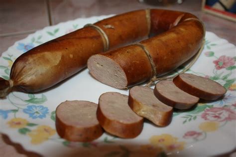 Колбаса домашняя копчено-вареная с сыром. - Журнал Петрова Валерия ...