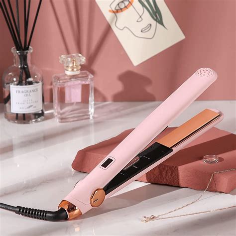 TYMO 2-in-1 Flat Iron Hair Straightener and Curler - 10s Fast Heating