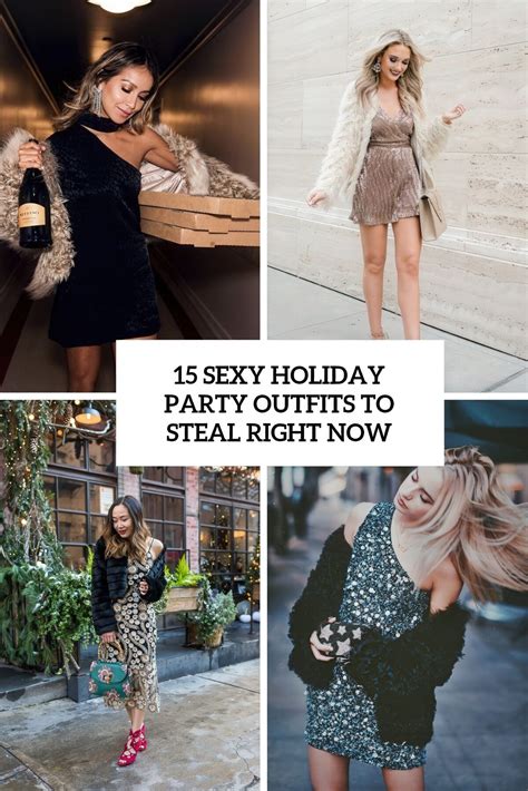 15 Sexy Holiday Party Outfits To Steal Right Now - Styleoholic