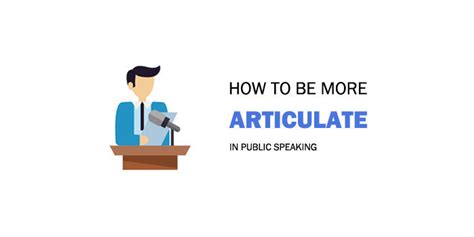 11 Tips on Being More Articulate in Public Speaking