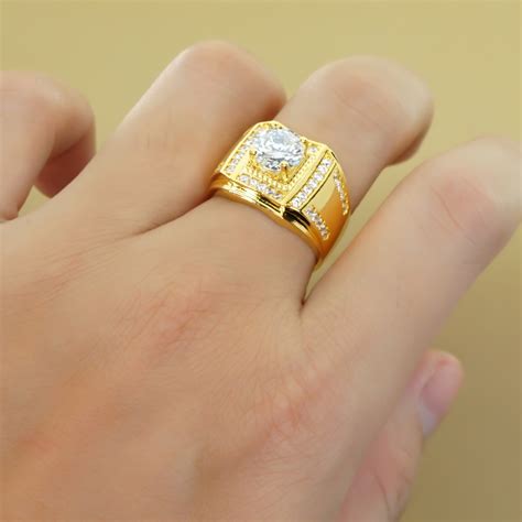 10+ vàng 18k mẫu nhẫn nam đẹp nhất hiện nay Để tạo sự khác biệt