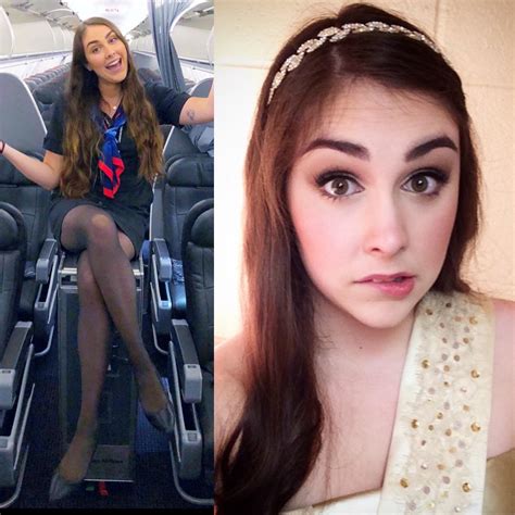 That lip bite : r/SexyFlightAttendants_
