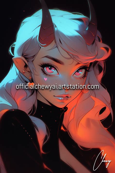 artstation tiefling girls part ii artworks