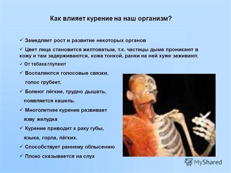 Презентация на тему: "Курение и его влияние на наш организм!. Почему ...