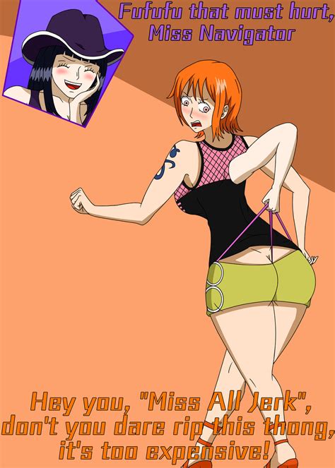 Nami Wedgie Whiskey Peak Redraw by Baiabaiano on DeviantArt