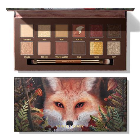 Explorer Eyeshadow Palette 13 Red Fox – Perfect Diary Official