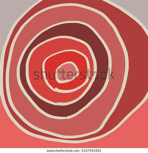 red circle  abstract background stock illustration