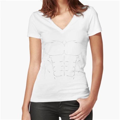 "Roblox Abs" by Liam Scerri | Redbubble | Roblox t shirts, V neck, V ...