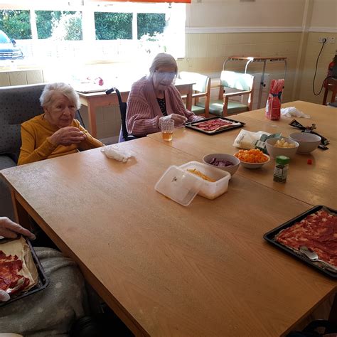 It's pizza day at Moorgate... - Moorgate Lodge Nursing Home