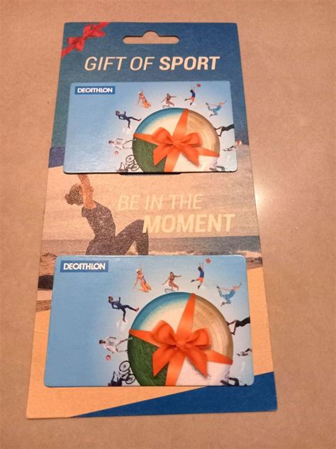 decathlon cash card   vouchers store credits  carousell