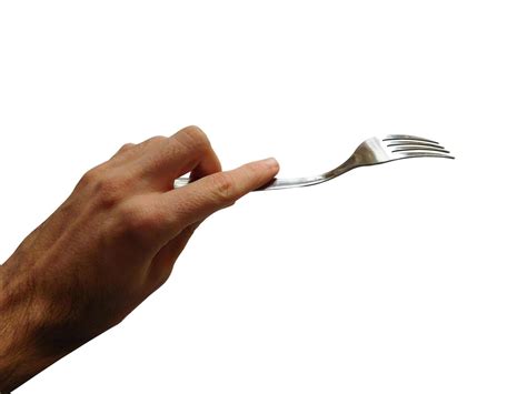 hand  fork  stock photo  vecteezy