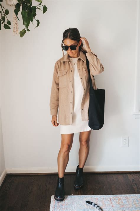 T-Shirt Dress Outfits From Summer To Fall - Stitch & Salt in 2025