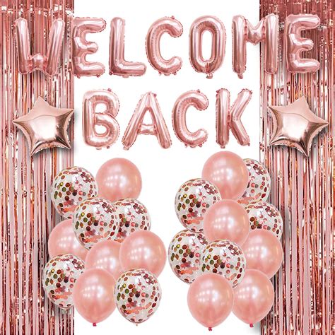 Buy Welcome Back Decorations Office Welcome Back Balloons Welcome Back ...
