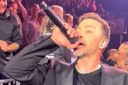 Justin Timberlake ‘Not Under The Influence’ As Resurfaced Concert Video ...
