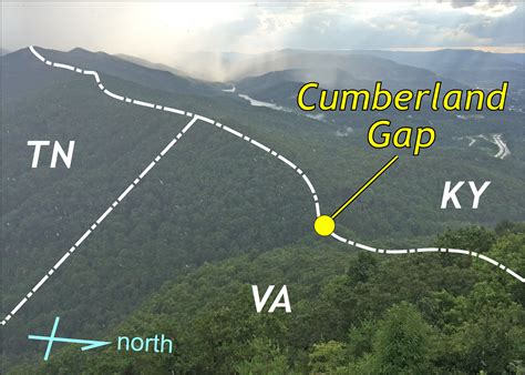 The Cumberland Gap - The Geology of Virginia