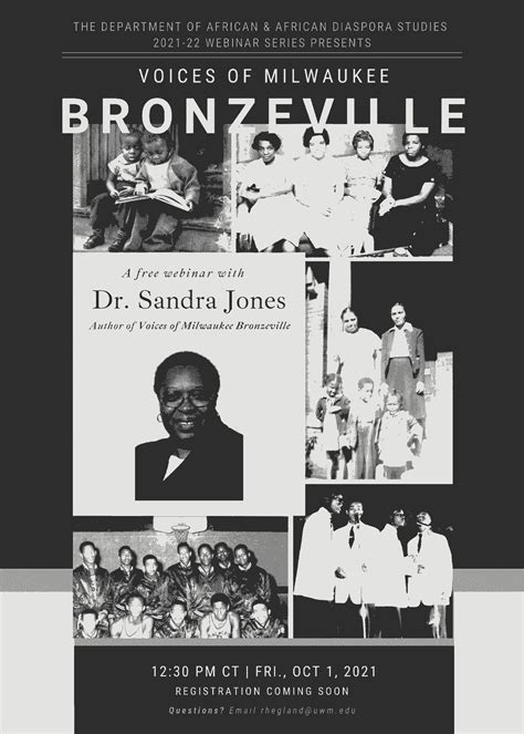 Voices of Milwaukee Bronzeville - African & African Diaspora Studies