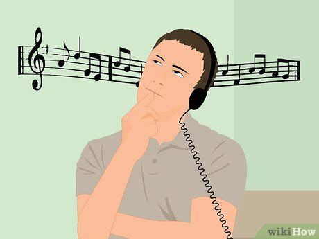 mendengarkan musik  langkah  gambar wikihow