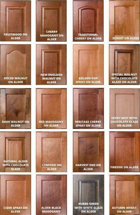 wood stain chart, alder stain colors, knotty alder stain colors ...