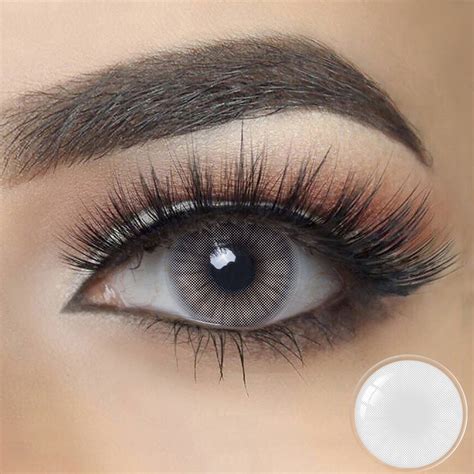 FreshGo Icy Gray Colored Contact Lenses