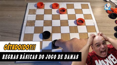 REGRAS BÁSICAS DO JOGO DE DAMAS - YouTube