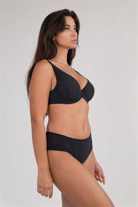 Трусы женские слип высокая посадка черные ROSE&PETAL LINGERIE SOUFFLE ...