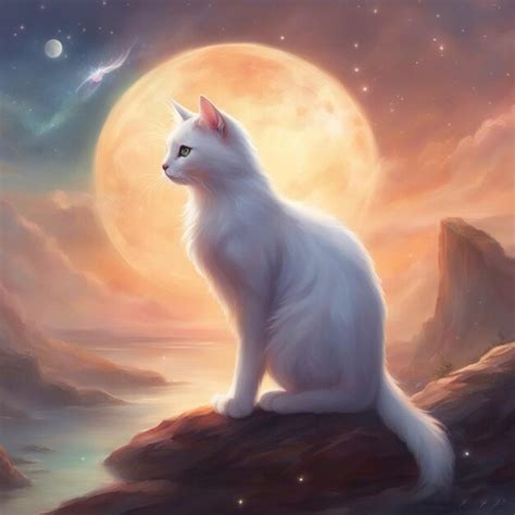 Premium AI Image | Adorable Cat Animals wallpaper