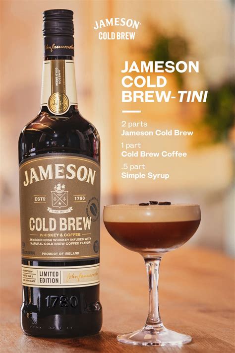 Jameson cold brew tini – Artofit