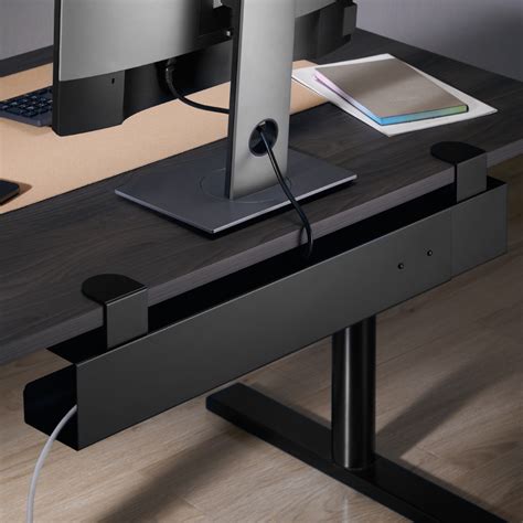 uplift desk cable management  dora hubbard blog