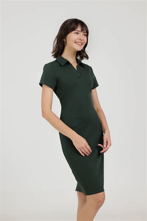 Fayth • Aelic Collared Bodycon Dress