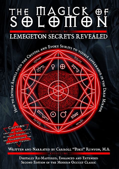 The Magick of Solomon | Magick, Secrets revealed, Magick book