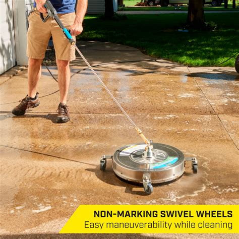 SurfaceMaxx 18-in 4500 PSI Rotating Surface Cleaner for Gas and