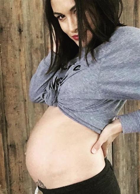 Pregnant Brie Bella : r/PregCelebs