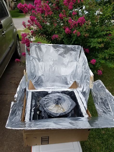 Crafting a Reality: Homemade Solar Oven