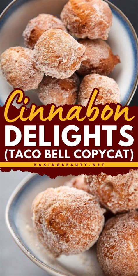 Cinnabon Delights (Taco Bell Copycat) in 2024 | Easy donut recipe ...