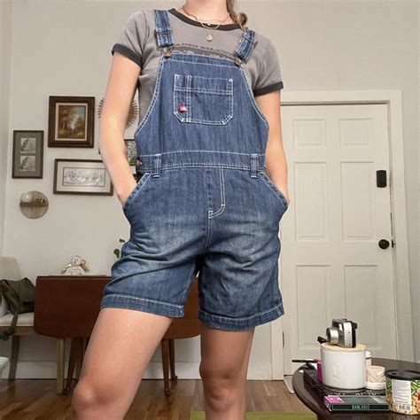 dickies women’s overalls #dickies #overalls #denim... - Depop