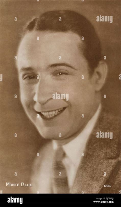 portrait  monte blue silent hollywood era stock photo alamy