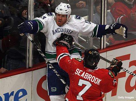 Raffi Torres and Brent Seabrook - Picture | eBaum's World