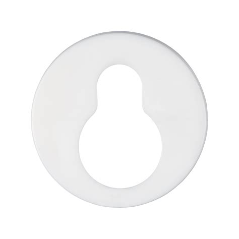 einlass kunststoffaufhaenger schluesselloch  stueck aufhaenger