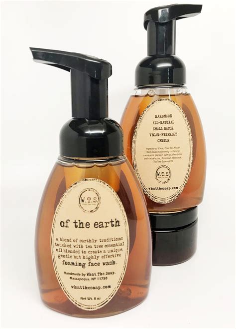 Of The Earth Foaming Face Wash – What.The.Soap.