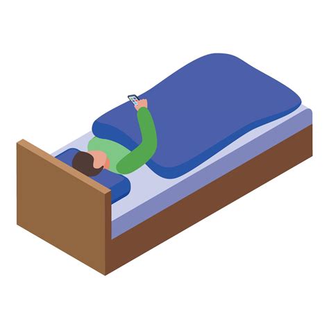 Man using smartphone in bed before sleeping or after waking up 67730181