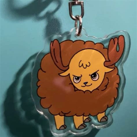 One Piece Inspired Chopper Guard Point Acrylic Keychain/charm - Etsy