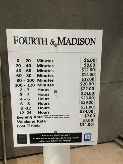 Fourth & Madison - Parking in Seattle | ParkMe