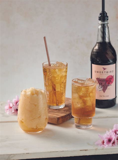 Sweetbird | Sweetbird Cherry Blossom Iced Tea Syrup — New in Coffee